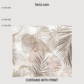 Curtains «Tropic fantasy»