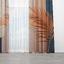 Curtains Orange Palm Leaves photo