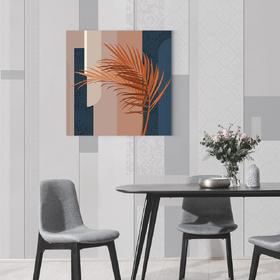 Canwas print Orange Palm Leaves