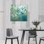 Canvas print Apple Blossom Wooden Background photo