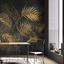 WallMural Golden Palms Leaves  photo