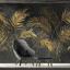 WallMural Golden Palms Leaves  photo