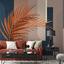 WallMural Orange Palm Leaves photo