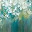 WallMural Apple blossom wooden background photo