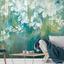 WallMural Apple blossom wooden background photo