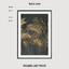 Art print Golden Palms Leaves photo
