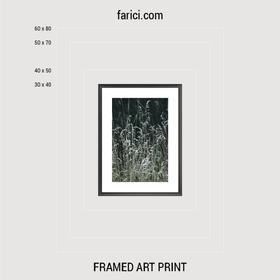 Framed art print Meadow Grass