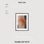 Art print Orange Palm Leaves photo