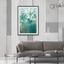 Art print «Apple Blossom Wooden Background» photo