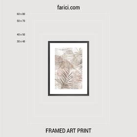 Framed art print «Tropic fantasy»