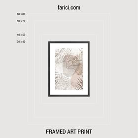 Framed art print «Tropic fantasy»