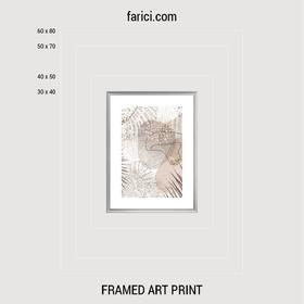 Framed art print «Tropic fantasy»