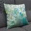 Pillow Pillow Apple Blossom Wooden Background photo