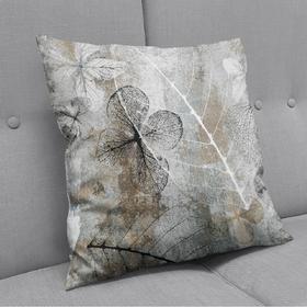 Pillow Abstract Background with Transparent Leaf
