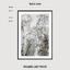 Art print «Abstract Background with Transparent Leaf» photo