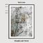 Art print «Abstract Background with Transparent Leaf» photo