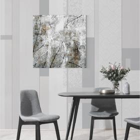 Canvas print Abstract Background with Transparent Leaf