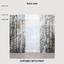 Curtains Abstract Background with Transparent Leaf photo