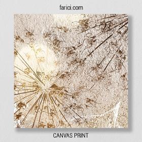 Canvas print Abstract Composition of Dandelions