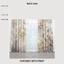 Curtains Abstract Composition of Dandelions photo