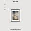Art print «Dark Abstract Background with Transparent Leaf» photo