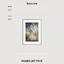 Art print «Dark Abstract Background with Transparent Leaf» photo