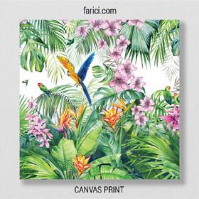 Canvas print Bright Tropic