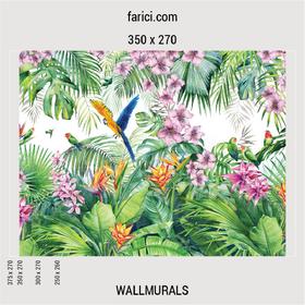 WallMural Bright Tropic