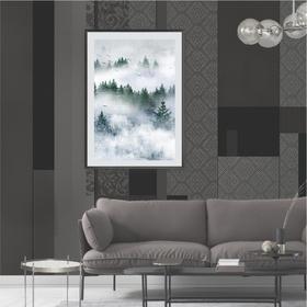 Framed art print «Foggy Forest»