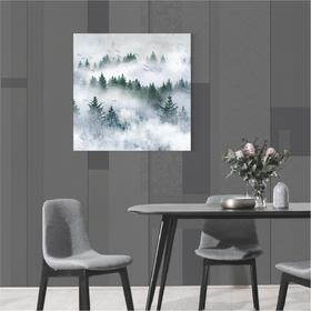 Canvas print Foggy Forest