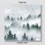 Canvas print Foggy Forest photo