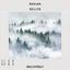 WallMural Foggy Forest photo