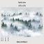 WallMural Foggy Forest photo