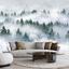 WallMural Foggy Forest photo