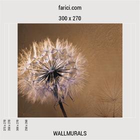WallMural Lucky Dandelion