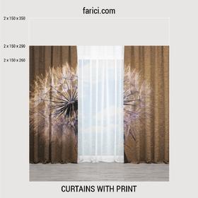 Curtains Lucky Dandelion