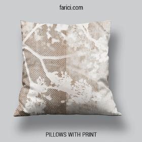 Pillow Spring Tree Brown