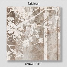 Canvas print Spring Tree Brown