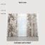 Curtains Spring Tree Brown photo