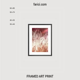 Framed art print Rays of the Sun