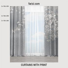 Curtains Spring Mood Light