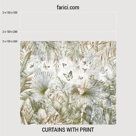 Curtains «Banana tropic»
