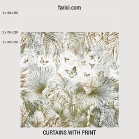Curtains «Banana tropic»