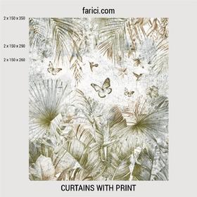 Curtains «Banana tropic»