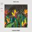 Canvas print Tropical Flowers Strelitzia Dark photo