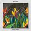 Canvas print Tropical Flowers Strelitzia Dark photo